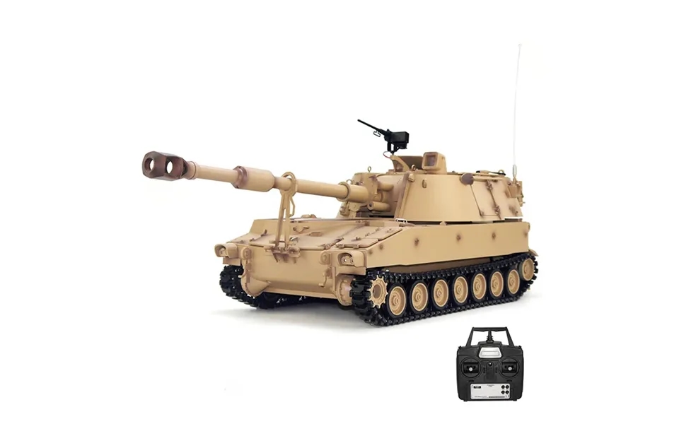 Tongde Model M2109 M109a2 1 16 2.4g Rc Tank Loud Speaker Battle Shooting Rc Car Vehicle Models Rtr Toys