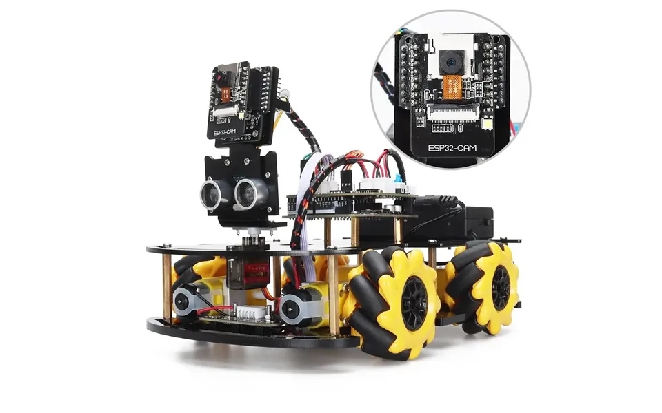 Tscinbuny Robot Starter Kit For Arduino Programming With App X Esp32 Camera And Codes Learning Develop Skill Smart Autom