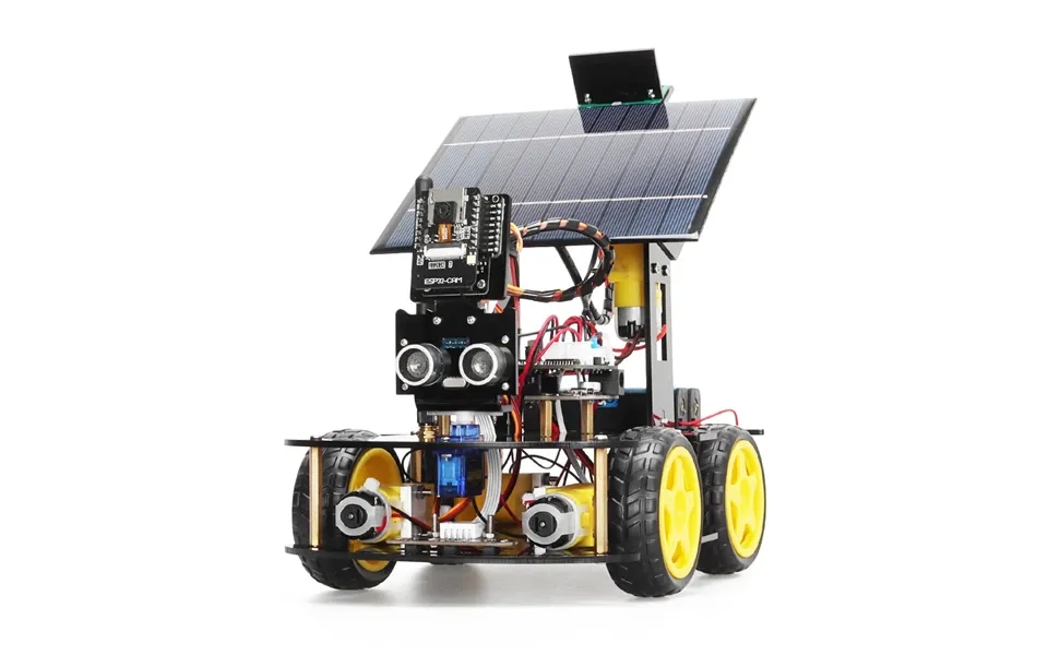 Tscinbuny Solar Esp32-32 Camera Programming Education Robot Car Iot Ultrasonic Intelligent Programming Robot