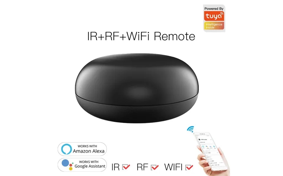 Tuya 433mhz Rf Remote Control For Alexa Wifi Ir Rf Remote Controller Automation Ir Rf Lamp Tv Air Conditioner Fan Dvd