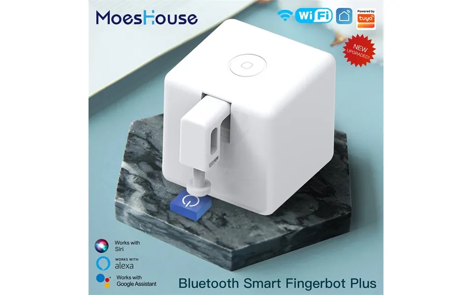 Tuya Finger Robot Switch Smart Home Bluetooth Mechanical Arms Bot Button Pusher Smart Life App Voice Control Alexa Googl