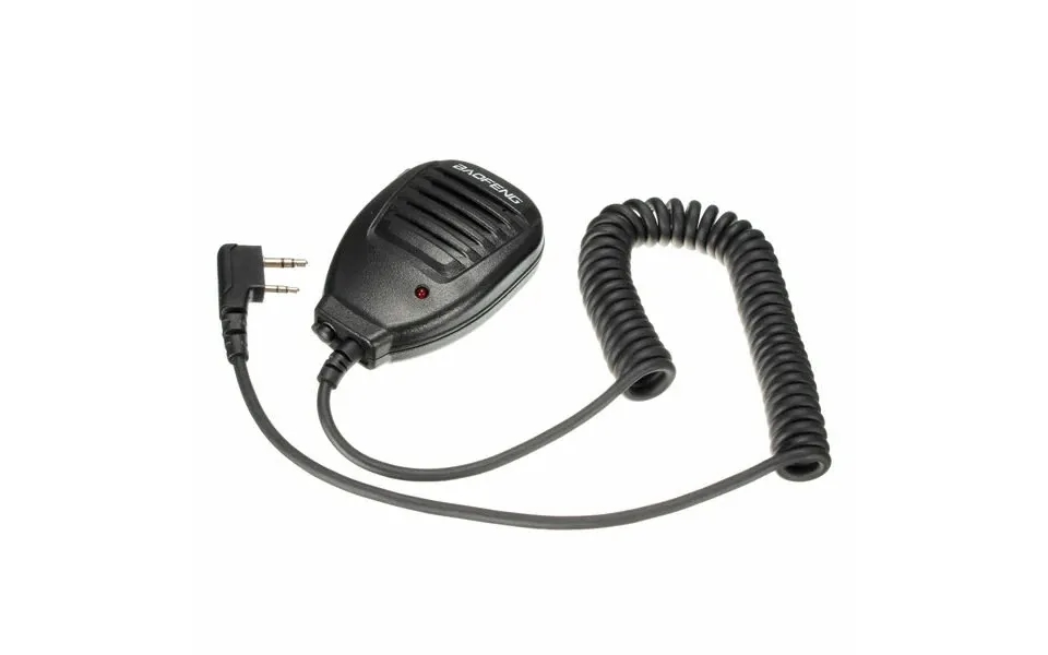 Two Way Radio Walkie Talkie 2 Pin Radio Handheld Microphone Speaker For Motorola Baofeng Puxing