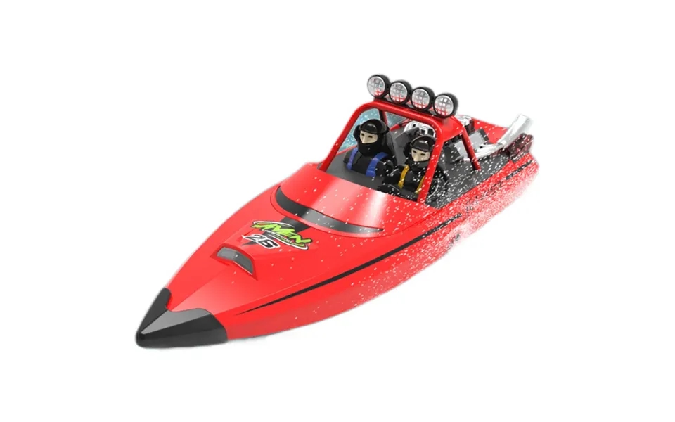 Ty Xin 725 2.4g 30km H Rc Boat Jet Speedboat Capsized Reset Waterproof Led Light Remote Control Ship High Speed Vehicles