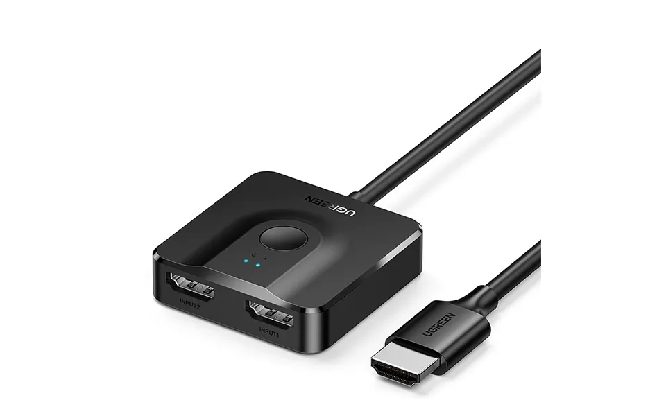 Ugreen Cm311 4k 60hz Hdmi Switch With 3.3ft Hdmi Cable 2 In 1 Out 1 In 2 Out Bidirectional Hdmi Splitter Switcher For Hd