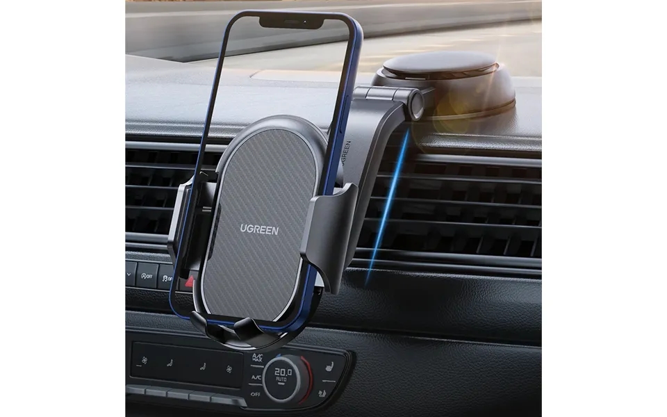 Ugreen Lp405 Waterfall-shaped Suction Cup Car Holder Gravity Dashboard Phone Holder Universial Mobile Phone Support For