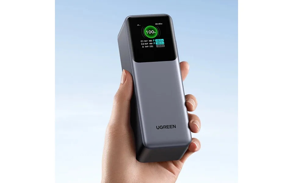Ugreen Nexode Pb722 200w 25000mah Digital Display Power Bank External Battery Power Supply With 1 Input & 3 Outputs Fast