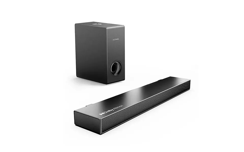 Ultimea Nova S50 Bt5.3 Soundbar 2.1 Channels Subwoofer 5.25'' Speaker Dolby Atmos Hd Earc Bass 3d Surround 3 Eq Modes Wi