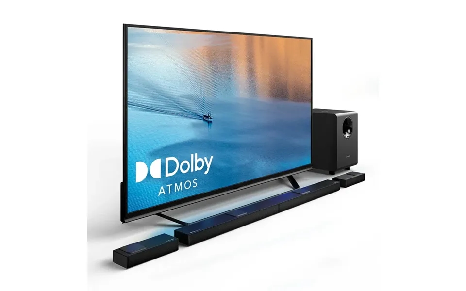 Ultimea Nova S90 740w 7.1.4ch Soundbar Dolby Atmos 12 Drivers 8 Wireless Big Subwoofer 4k Hdr Pass-through Home Theater