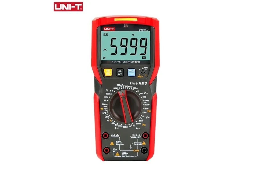 Uni-t Ut89x Ut89xd Professional Digital Multimeter True Rms Ncv 20a Current Ac Dc Voltmeter Capacitance Resistance Teste