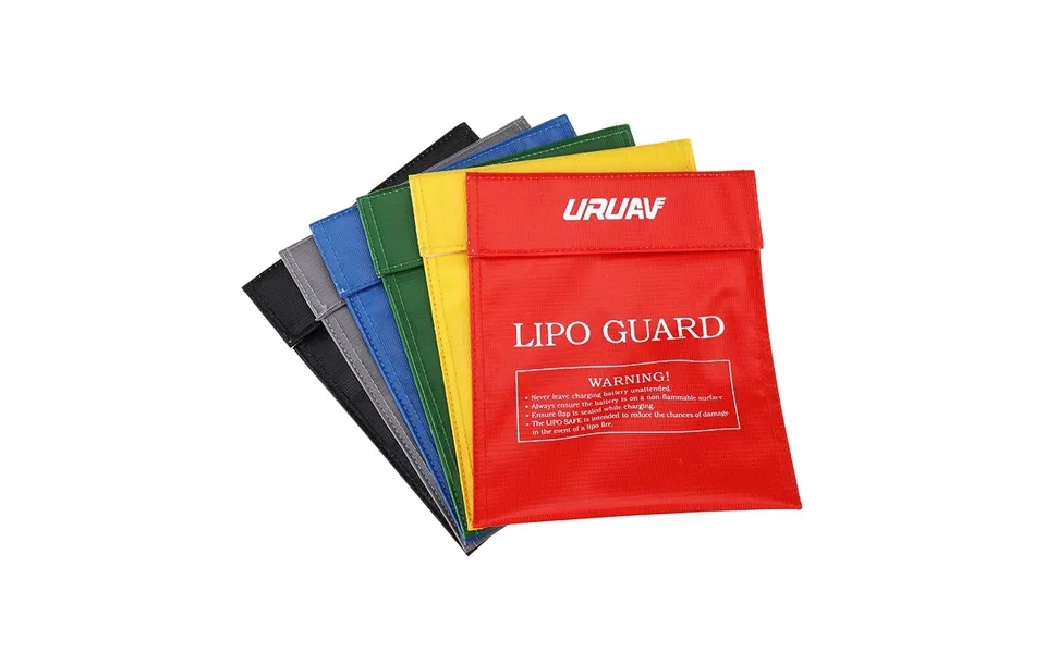Uruav Fireproof Explosionproof Lipo Battery Portable Safety Bag 22x18cm