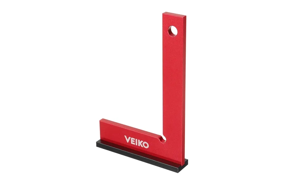 Veiko Aluminum Alloy 150x100mm Square Ruler 90 Degree Right Angle Ruler With Solid Wide Base Check Tool Verticality Accu