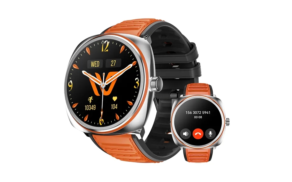 Weofly Vives 1.43inch Amoled Display Ai Voice Assistant Bluetooth Call Heart Rate Blood Oxygen Monitor Sleep Monitoring