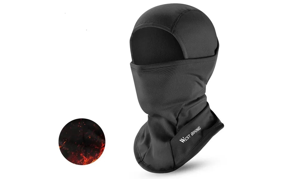 West Biking Cycling Cap Winter Warm Running Scarf Large Size Balaclava Velvet Bike Full Face Cover Headwear Climbing Fis