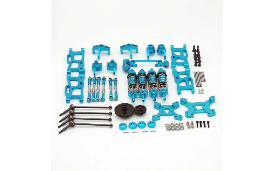 Wltoys 1 14 144001 144010 124019 Upgrade Metal Upgrade Parts With Shock Adapter Set Rc Car Parts