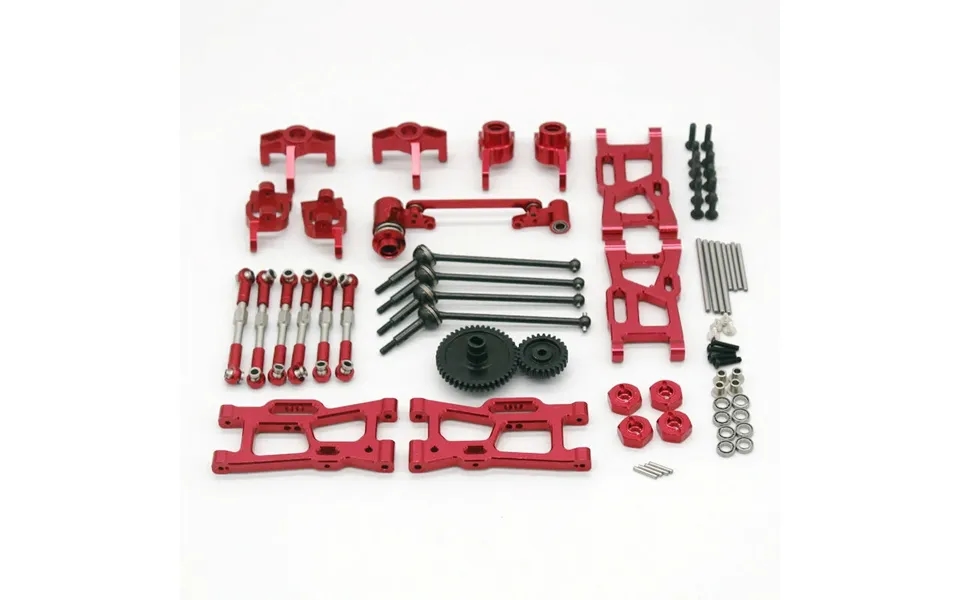 Wltoys 144001 144010 124017 124019 124018 Upgraded Metal Parts Set Rc Car Parts