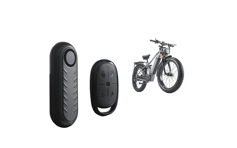 Xanes 110db Anti-theft Bicycle Alarm Adjustable Volume Vibration Remote Waterproof Alarm For Motorcycles Electric Vehicl