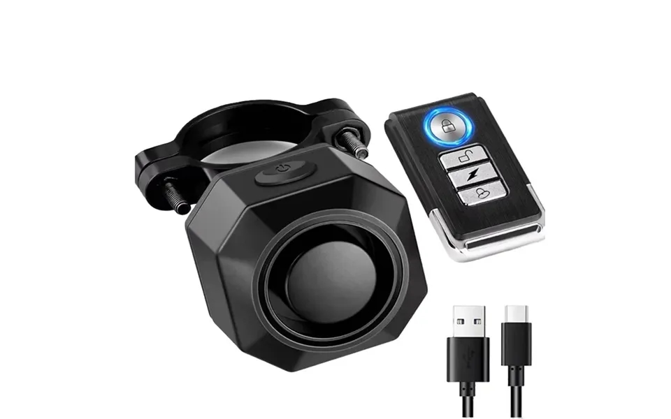 Xanes 110db Bicycle Anti-theft Alarm Lock Wireless Control 70m Range 180 Days Standby Usb Rechargeable Waterproof Vibrat