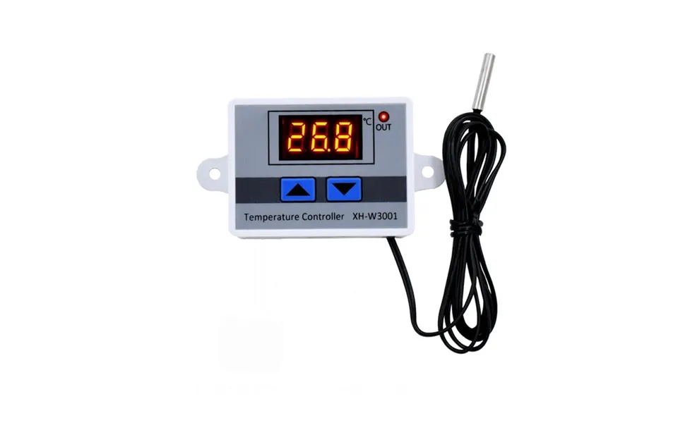 Xh-w3001 10a 12v 24v 220v Ac Digital Led Temperature Controller For Incubator Cooling Heating Switch Thermostat Ntc Sens
