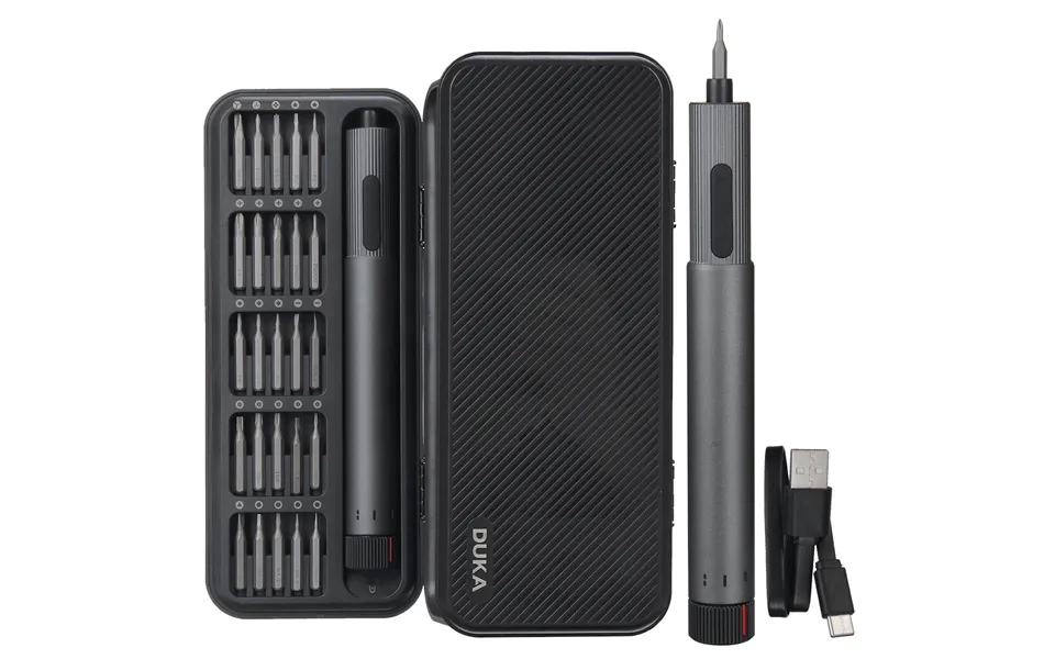 Xiaomi Atuman Duka E2 210rpm Precision Electric Screwdriver Set With Dual-speed Adjustment 25 Screwdriver Heads Ideal Fo
