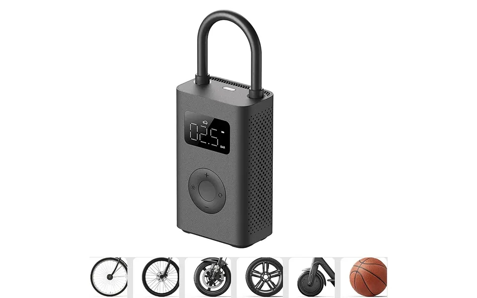 Xiaomi Mijia 2 2pro 150psi Smart Bike Pump 2000mah Battery Power Bank Usb Charging Led Display Electric Portable Air Pum