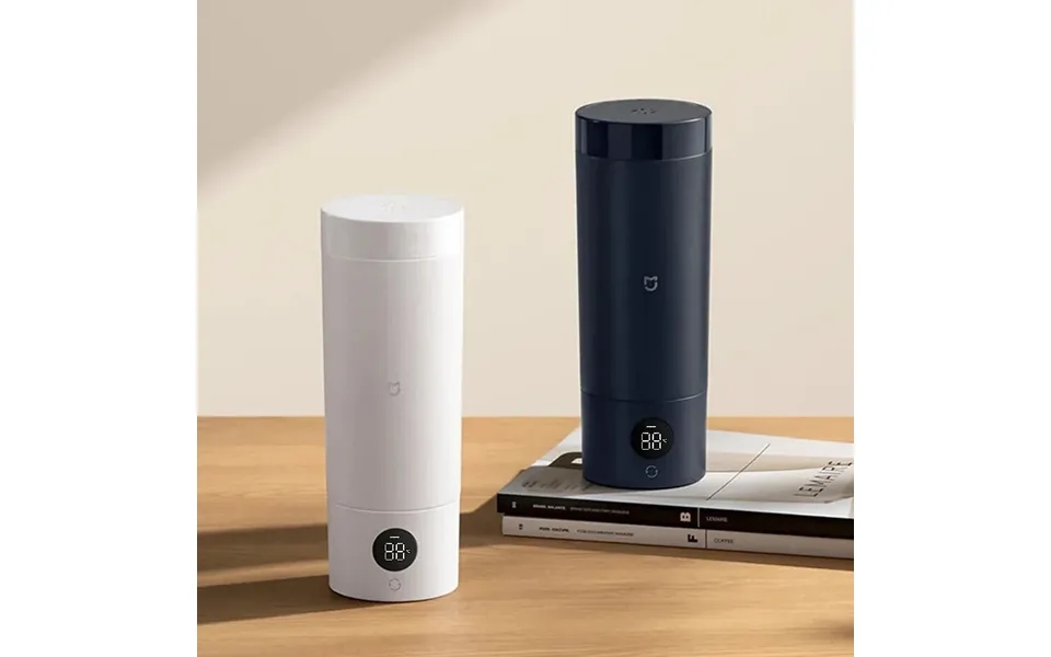 Xiaomi Mijia Portable Electric Heating Cup 2 350ml Temperature Led Thermos 316 Stainless Steel Boiling Cup Kettle For Tr