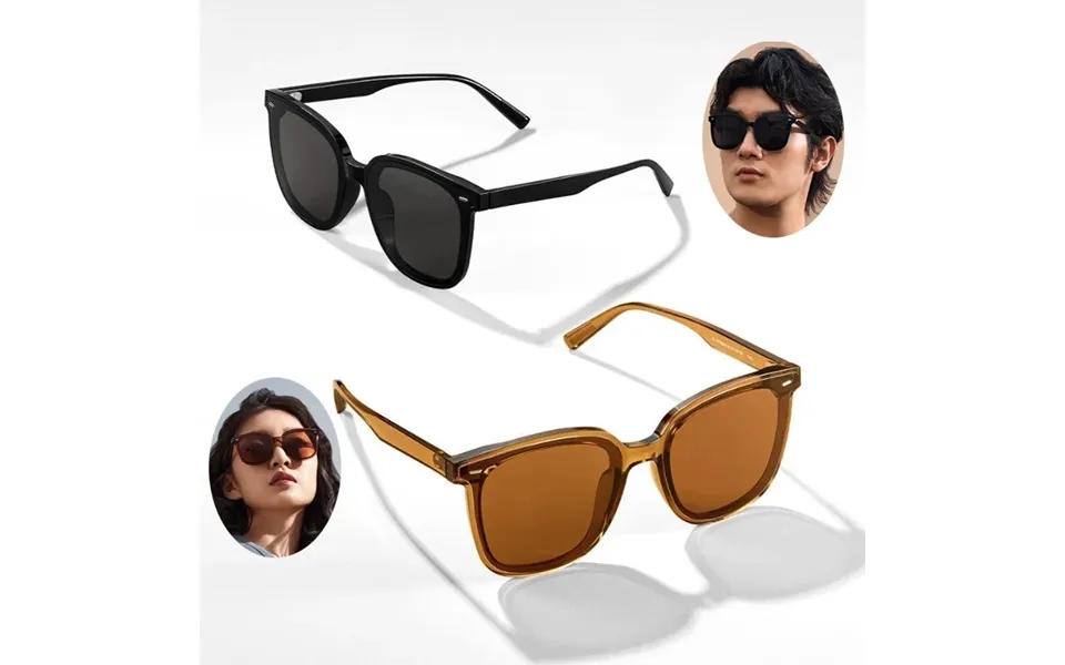 Xiaomi Mijia Square Polarized Sunglasses Uv400 Protection Tac Hd Anti-glare Lense Tr90 Frames Sunglasses For Men Women O