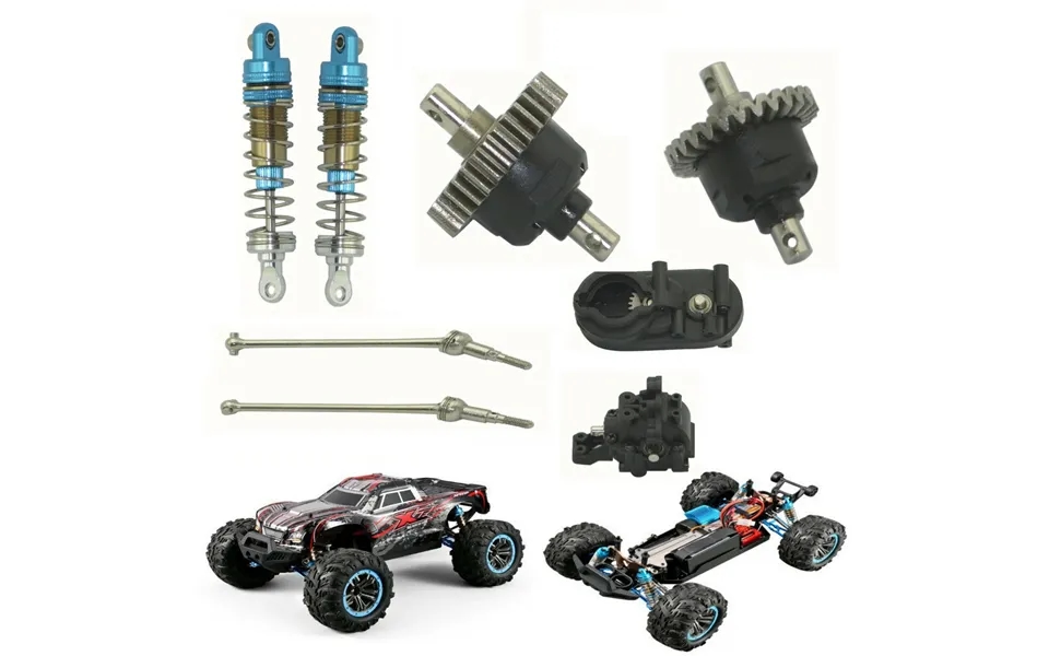 Xlf F22a 1 10 Brushless Rc Car Spare Front Rear Middle Differential Gearbox Assembly Cvd Dogbone Vehicles Model Parts