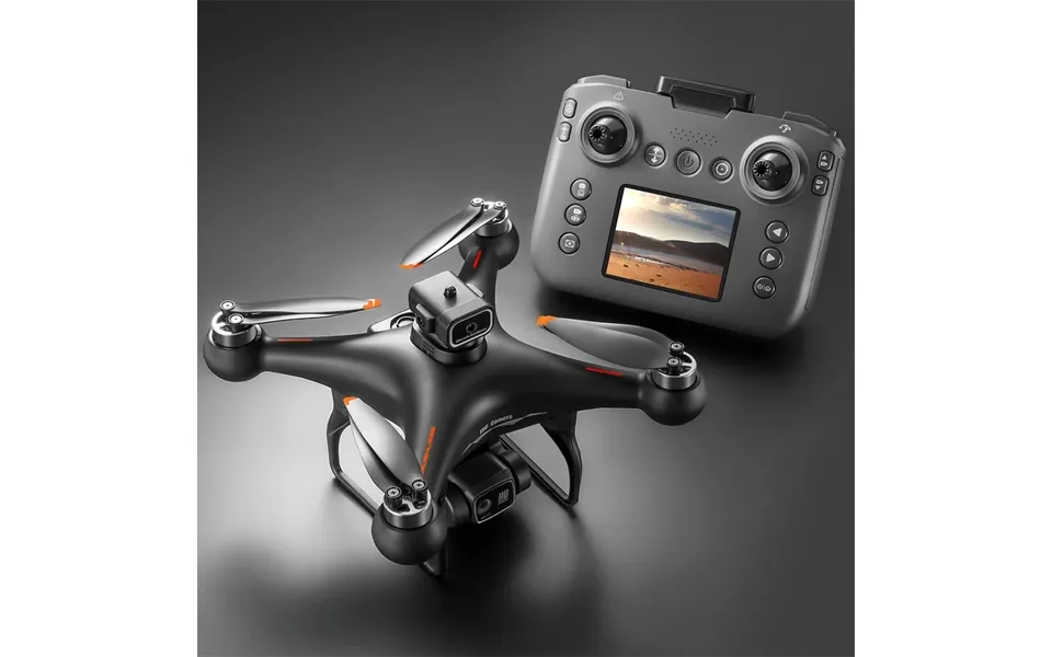 Ylr C S116 Max Wifi Fpv With Lcd Screen Controller Hd Dual Camera Servo Gimbal 360â Obstacle Avoidance Optical Flow Posi