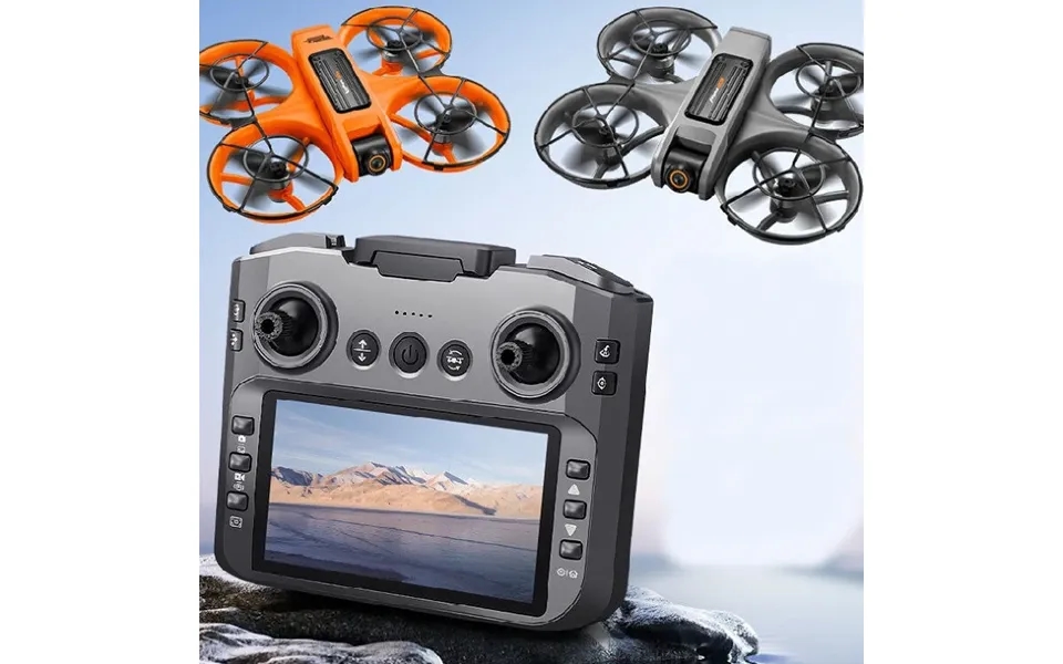 Ylr C S156 Wifi Fpv With 4.9inch Lcd Screen Controller Hd Dual Camera Electrically Adjustable Optical Flow Hover Automat