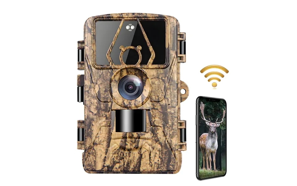 Zanlure 60mp Wildlife Trail Hunting Camera 4g Lte Wifi Download Support 8k Fhd Video Resolution Waterproof Motion Detect
