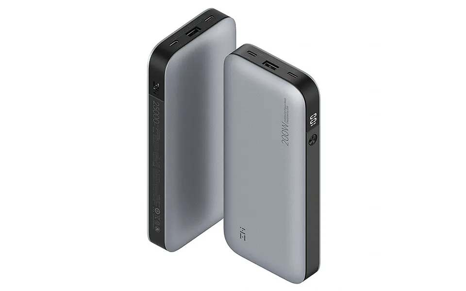 Zmi Qb826 200w 90.7wh 25000mah Power Bank External Battery Power Supply With 2input&3outputs Fast Charging For Iphone 12