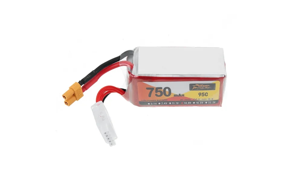 Zop Power 14.8v 750mah 95c 4s Lipo Battery Xt30 Plug For Speedybee Bee35 Crux35 Rc Fpv Racing Drone