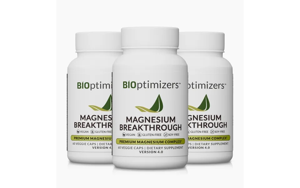 Magnesium Breakthrough 60 Caps - 3 Bottles