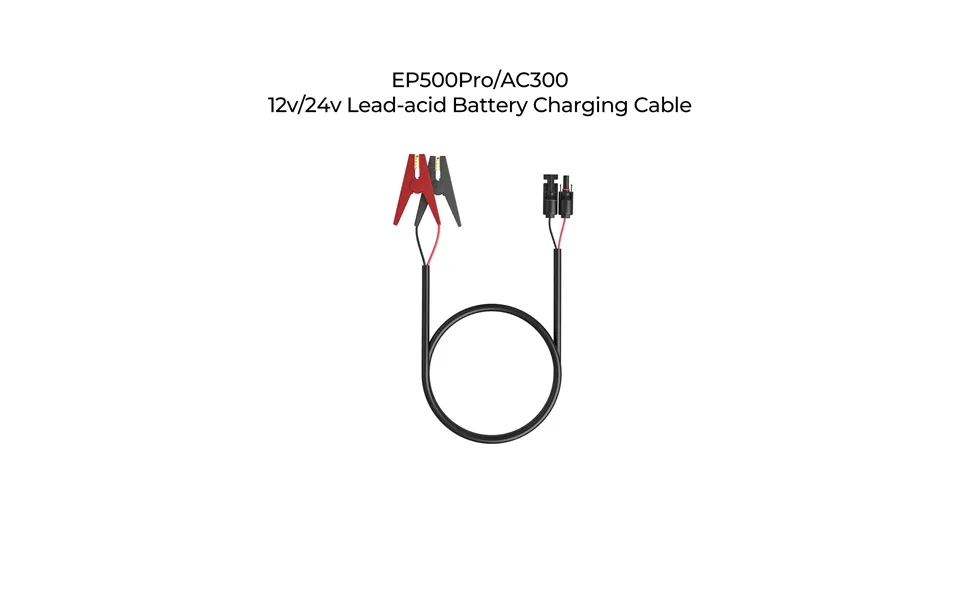 12v 24v Lead-acid Battery Charging Cable - Ep500pro Ac300