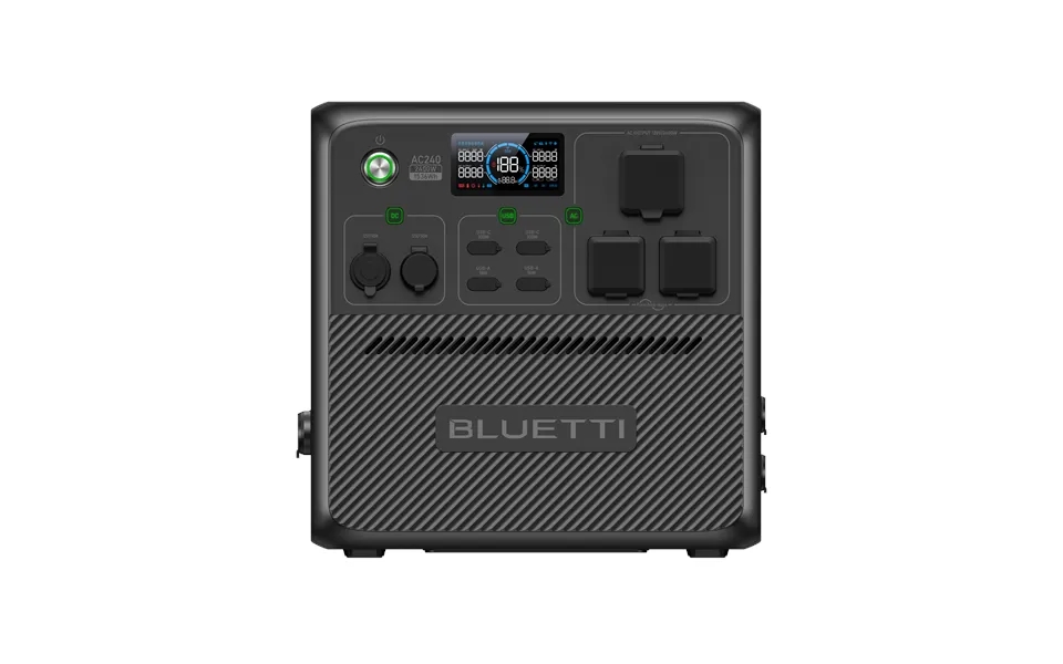 Bluetti Ac240 Portable Power Station 2,400w 1,536wh - Ac240 2,400w 1,536wh Power Station