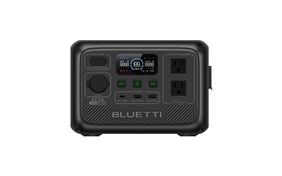 Bluetti Ac2a Your Compact Power Solution For On-the-go Adventures - Ac2a 300w,204wh Power Station