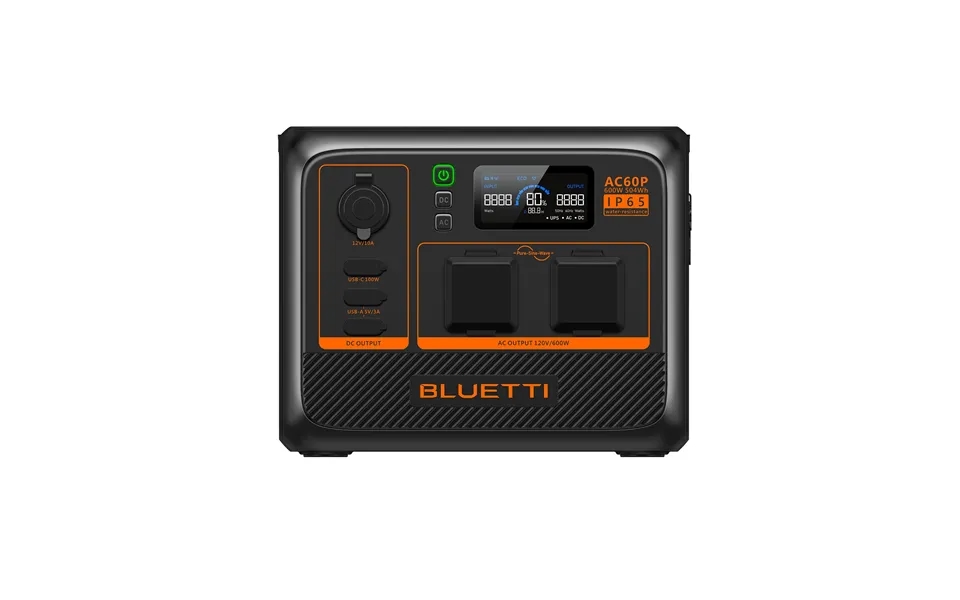 Bluetti Ac60 Portable Power Station 600w 403wh - Ac60p 600w