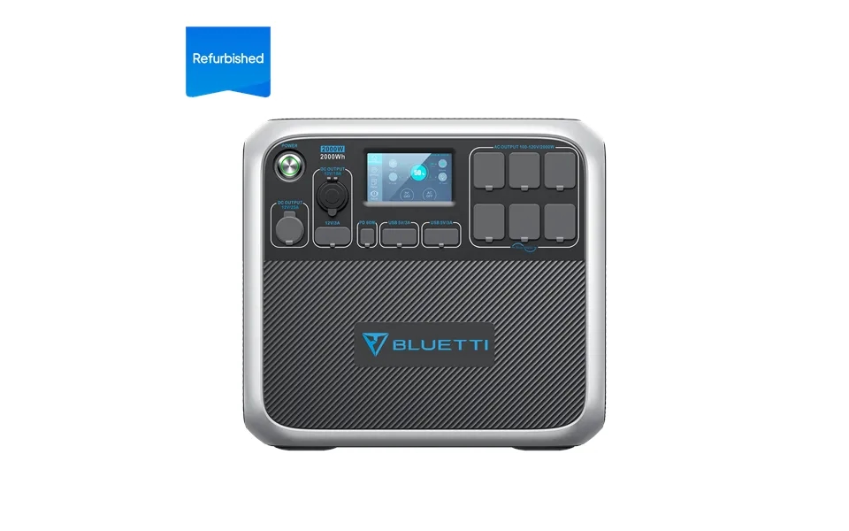 Refurbished Bluetti Ac200p Portable Power Station 2,000w 2,000wh