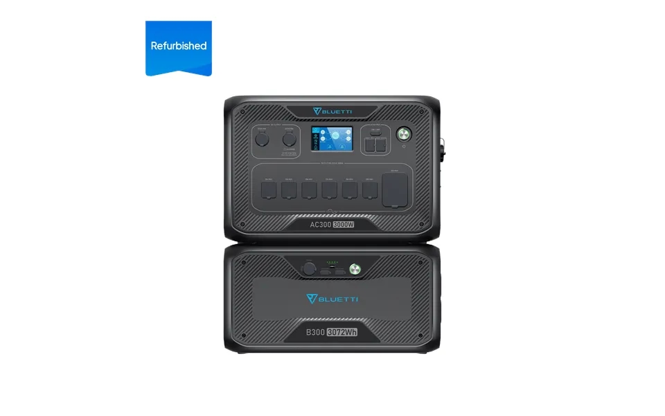 Refurbished Bluetti Ac300 B300 Home Battery Backup