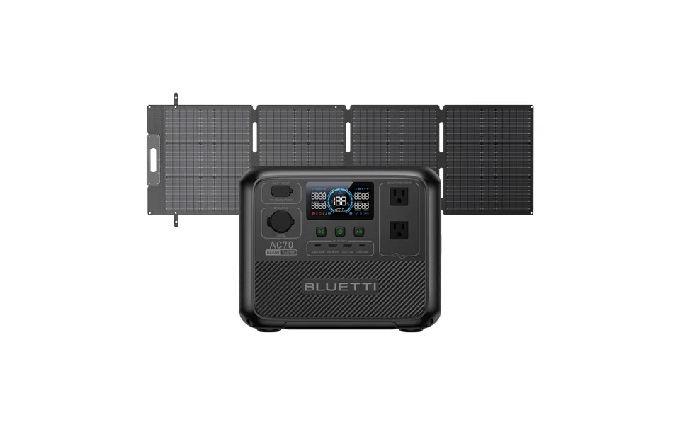 Save Big On The Bluetti Ac70 New Product Promotion At 499.00 - Ac70 200w Solar 1000w