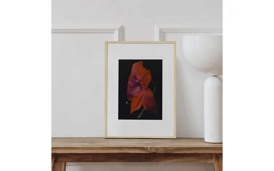 La Belle Dame Art Print Oak Frame 11.8 X 15.8 In - 30 X 40 Cm
