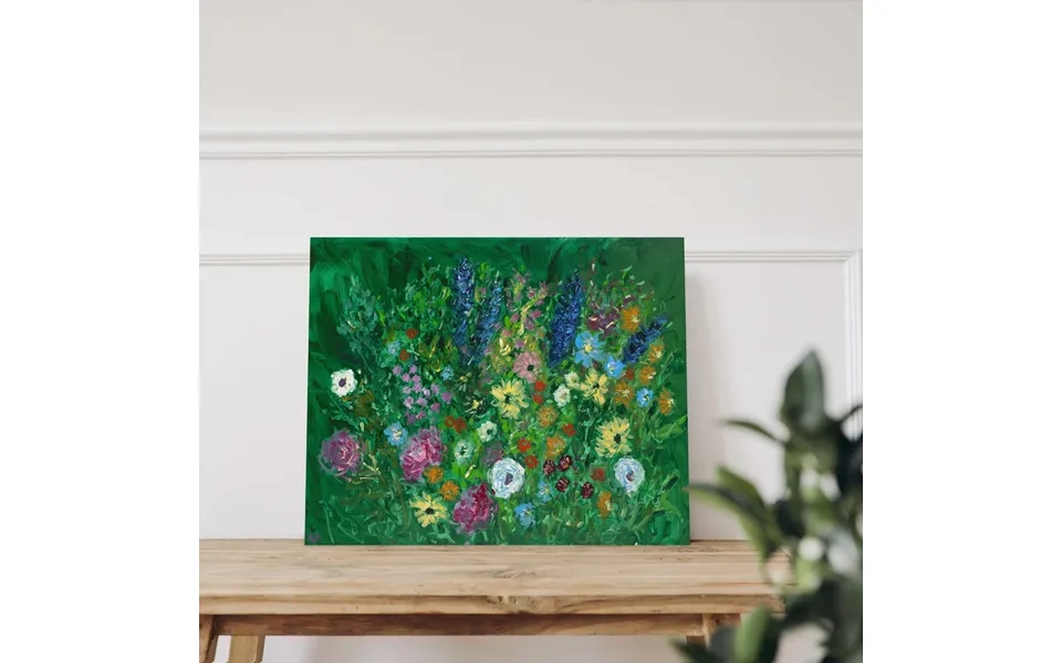 So Many Flowers Art Print Print Only 16 X 20 In - 41 X 51 Cm