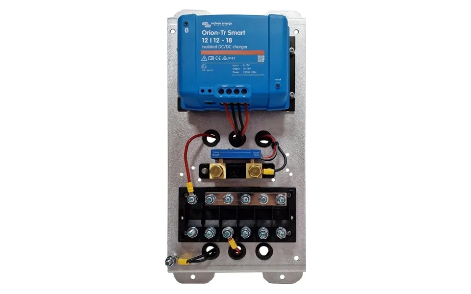 Butler Technik Victron Campervan Mount Plate Starter Kit With Smartsolar Mppt Orion-tr Smart Charger And Smartshunt Modu