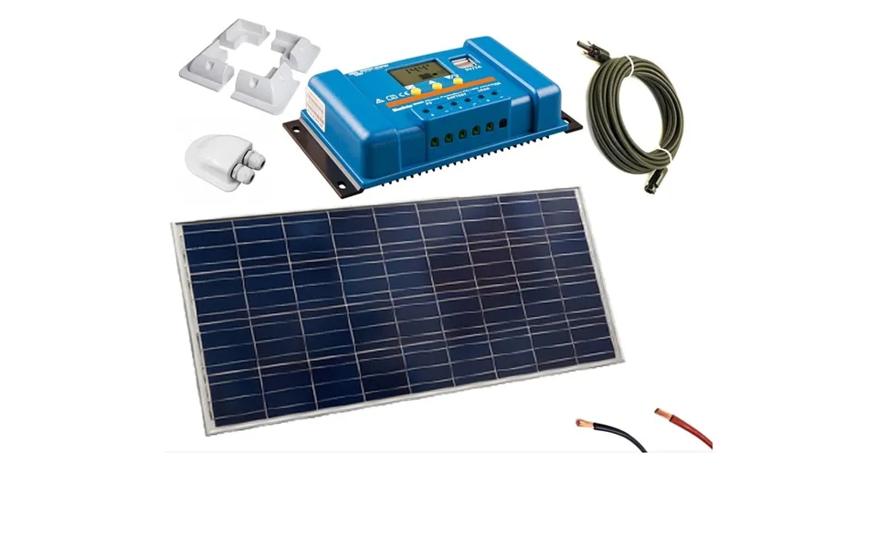 Victron Pwm Controller 30a With 140w Solar Panel And Mounting Accessories Kit