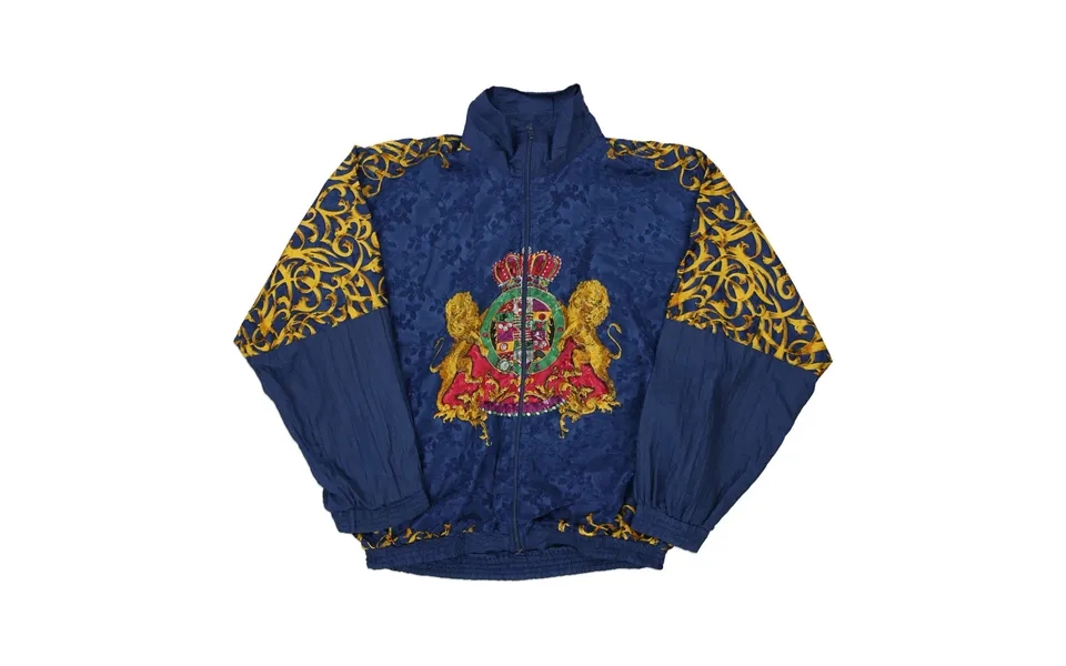 1980s Argel Jacket - Medium Navy Nylon