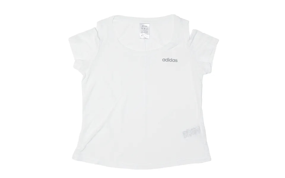 Adidas Open Shoulder Lightweight T-shirt White Short Sleeve Womens Xs