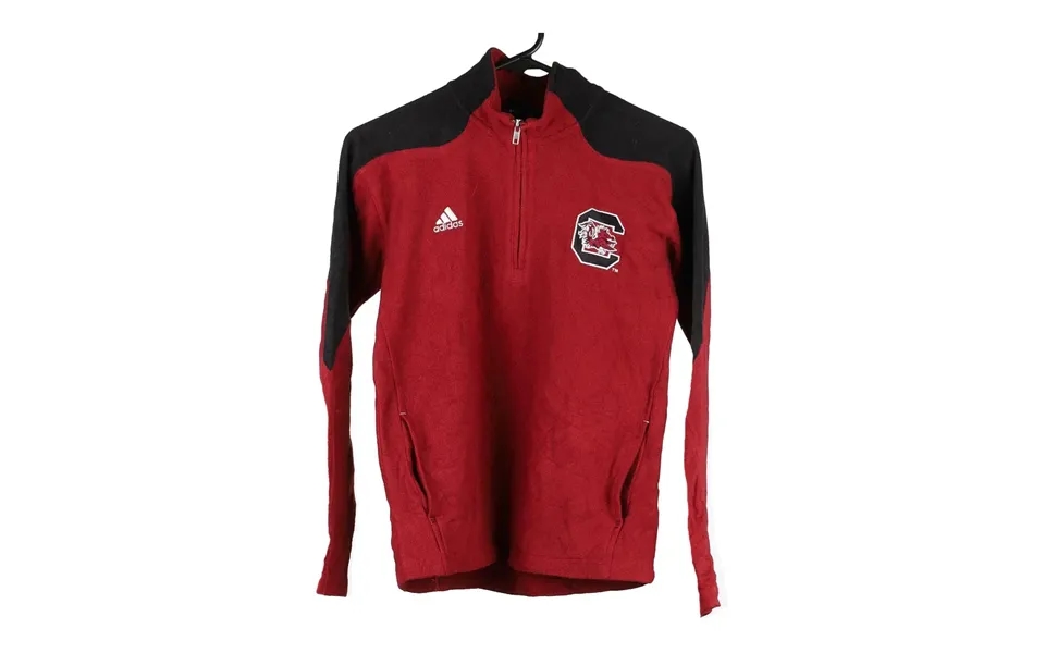 Age 10-12 Adidas Fleece - Medium Burgundy Polyester