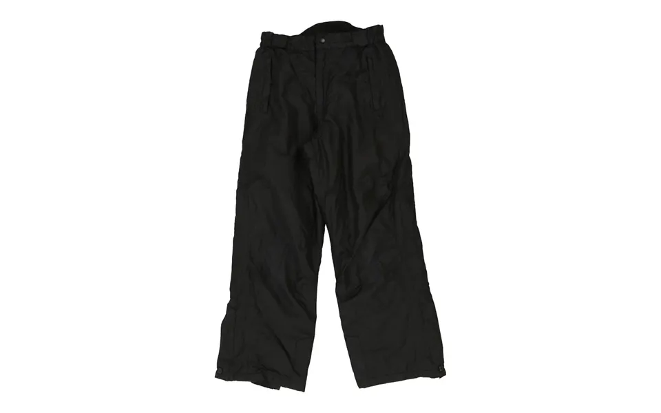 Age 10-12 Crane Kids Ski Trousers - 28w 27l Black Polyester