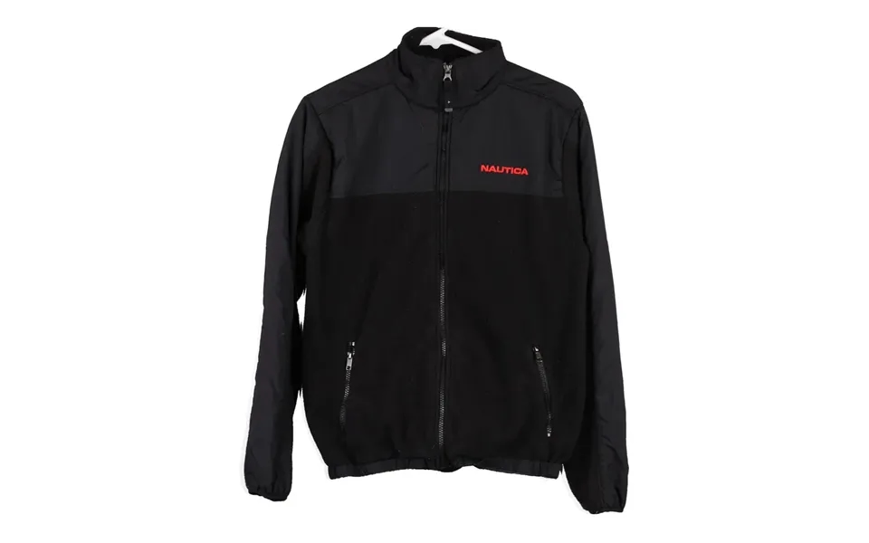 Age 10-12 Nautica Fleece - Large Black Polyester