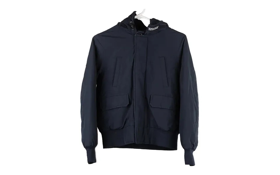 Age 10 Woolrich Waterproof Coat - Small Black Polyester